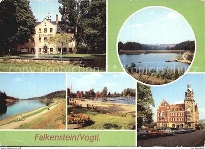 72544709 Falkenstein Vogtland Schloss Talsperre Sperrmauer Rathaus