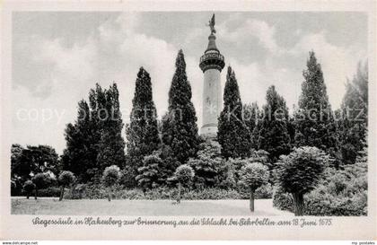 43290876 Hakenberg Fehrbellin Siegessaeule zur Erinnerung an die Schlacht bei Fe