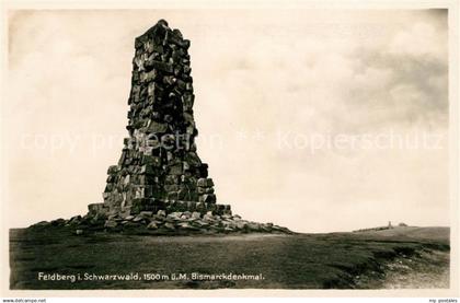 73034616 Feldberg Schwarzwald Bismarckdenkmal Feldberg Schwarzwald