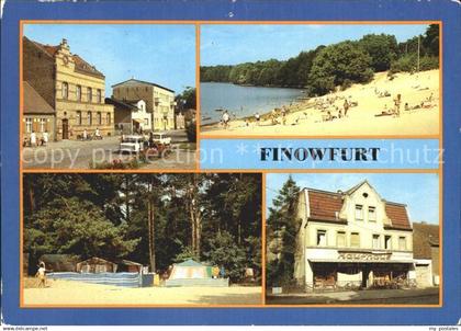 72222694 Finowfurt Postamt Badestelle uedersee Campingplatz Kaufhaus