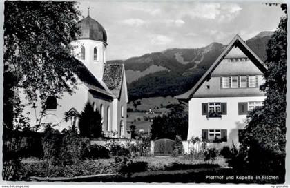 70633286 Fischen Allgaeu Fischen Allgaeu Kapelle Pfarrhof * Fischen