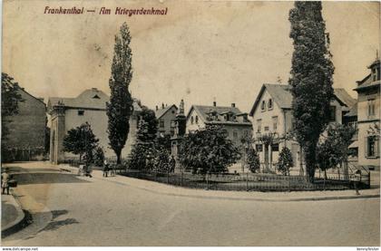 Frankenthal - Am Kriegerdenkmal