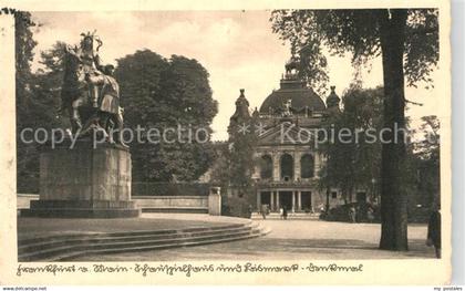 42983475 Frankfurt Main Schauspielhaus Bismark Denkmal Frankfurt