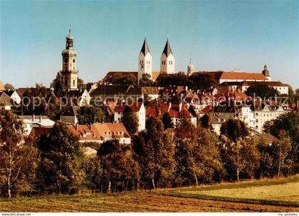 73863447 Freising Oberbayern Ortsansicht mit Kirchen Freising Oberbayern