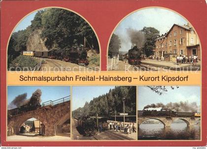 72050985 Freital Schmalspurbahn Freital- Hainsberg- Kurort Kipsdorf