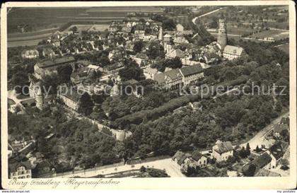 72006772 Friedberg Hessen Burg Friedberg Fliegeraufnahme