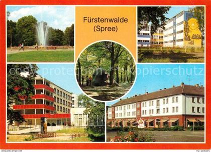 73112054 Fuerstenwalde Spree Park Muehlenstrasse Rauenscher Stein Fuerstenwalde