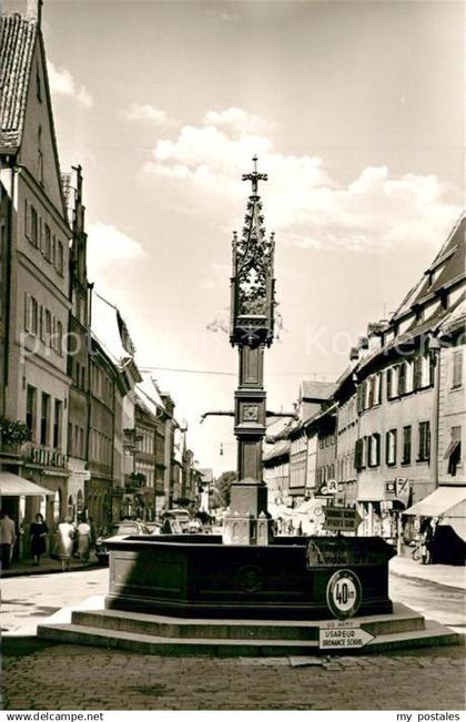 73272287 Fuessen Allgaeu Reichenstrasse Stadtbrunnen Fuessen Allgaeu