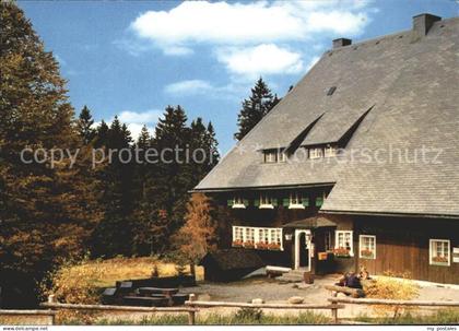 71830725 Furtwangen Berggasthof Martinskapelle  Furtwangen