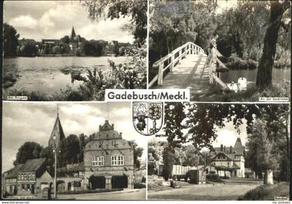 70087412 Gadebusch Gadebusch Rathaus Markt Bahnhof x 1962