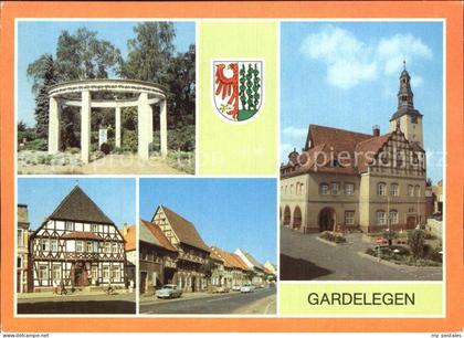 72519049 Gardelegen Grabmal Otto Reutters Rathaus Stadtmauer Sandstrasse Gardele