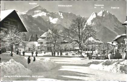 70108859 Garmisch-Partenkirchen Garmisch-Partenkirchen Marktplatz x 1968 Garmisc