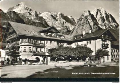 70120045 Garmisch-Partenkirchen Garmisch-Partenkirchen Hotel Marktplatz x 1959 G