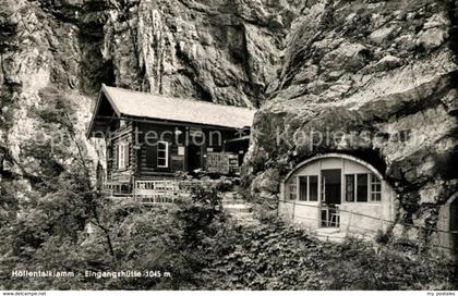 73150269 Garmisch-Partenkirchen Hoellentalklamm Eingangshuette Garmisch-Partenki