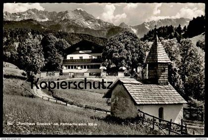 ÄLTERE POSTKARTE FORSTHAUS GRASECK OB PARTNACHKLAMM bei Garmisch-Partenkirchen cpa postcard AK Ansichtskarte