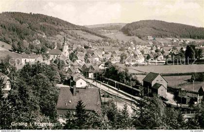 72633670 Geising Erzgebirge Ortsansicht mit Kirche Geising Osterzgebirge