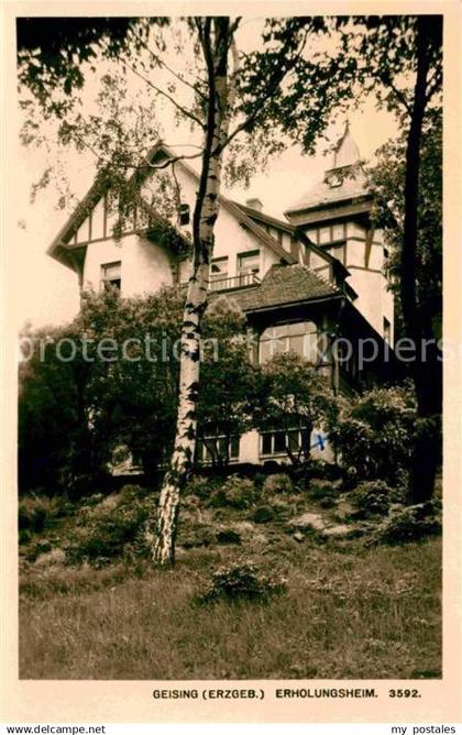 72780084 Geising Erzgebirge Erholungsheim Geising Osterzgebirge