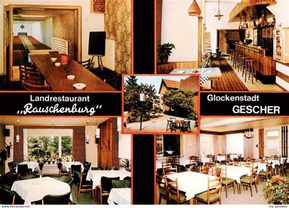 Gescher Landrestaurant Rauschenburg Gastraeume Kegelbahn Bar