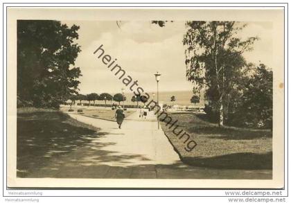 Göhren - Strandpromenade - Foto-AK 1953