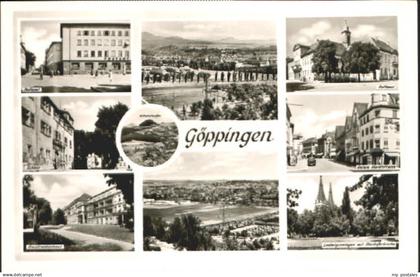 70080444 Goeppingen Goeppingen Krankenhaus Rathaus Kirche Anlagen Schloss ungela