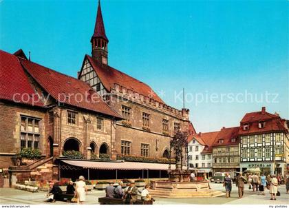 73210493 Goettingen Niedersachsen Marktplatz Brunnen Rathaus Goettingen Niedersa