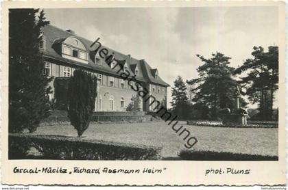 Graal-Müritz - Sanatorium Richard Assmann - Foto-AK - Verlag Pluns Graal-Müritz gel. 1958