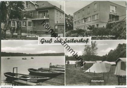 Gransee - Seilershof - Wentowsee - Foto-Ansichtskarte