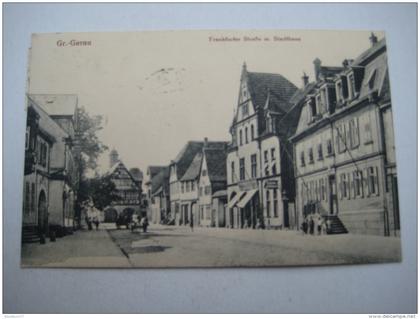 GROSS-GERAU   , Schöne Karte 1921