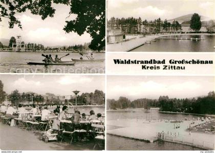 72640367 Grossschoenau Sachsen Waldstrandbad Teilansichten Grossschoenau Sachsen