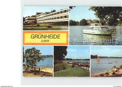 72136251 Gruenheide Mark Erholungsheim am Werlsee Am Peetzsee Gruenheide