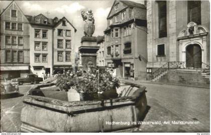 70119993 Hachenburg Westerwald Hachenburg Brunnen x 1967