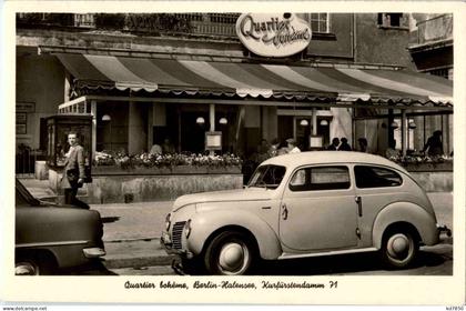 Berlin-Halensee - Quartier Boheme - Auto