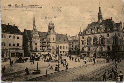 Halle Saale - Marktplatz