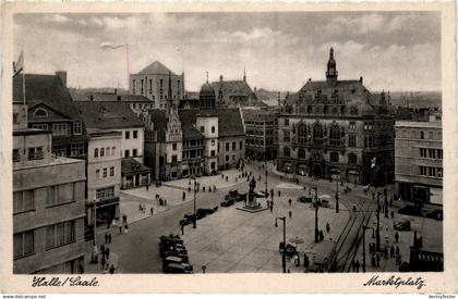 Halle Saale - Marktplatz