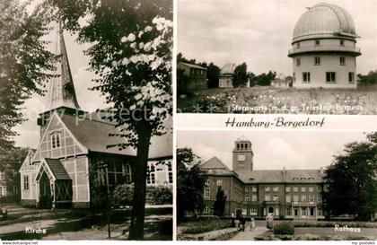 43352753 Bergedorf Hamburg Sternwarte Rathaus Kirche Bergedorf Hamburg