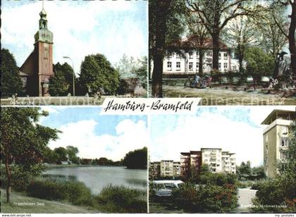 72019146 Bramfeld Siedlung Hohnerkamp See Osterkirche