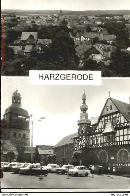 70088476 Harzgerode Harzgerode Markt Rathaus o