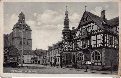 Deutschland - HARZGERODE - Marktplatz