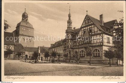 Harzgerode Marktplatz