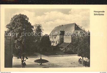 Harzgerode Schlossplatz