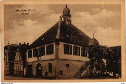 CPA AK Hassloch Rathaus GERMANY (898746)