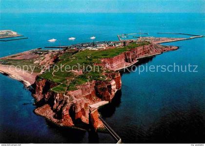 72629300 Helgoland Fliegeraufnahme Helgoland