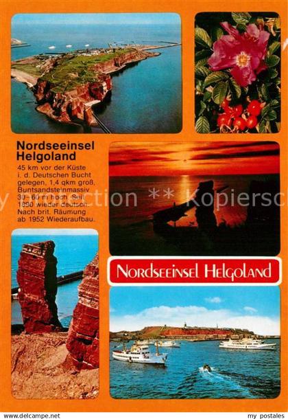 73233994 Helgoland Fliegeraufnahme  Helgoland