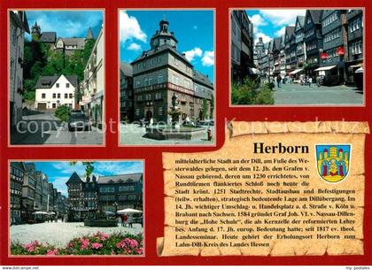 73229595 Herborn Hessen Schloss Rathaus Hauptstrasse Herborn Hessen