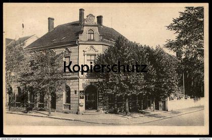 ALTE POSTKARTE WANNE-EICKEL RESTAURANT UND GARTENWIRTSCHAFT HERMANN LANSING DORSTENERSTRASSE 168 Herne Ansichtskarte