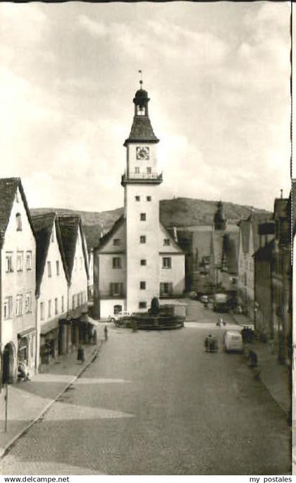 70084853 Hersbruck Hersbruck Marktplatz Rathaus x 1959