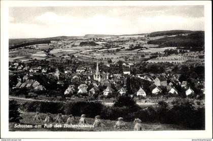 CPA Schotten im Vogelsbergkreis Hessen, am Fuß des Hoherodskopf, Panorama