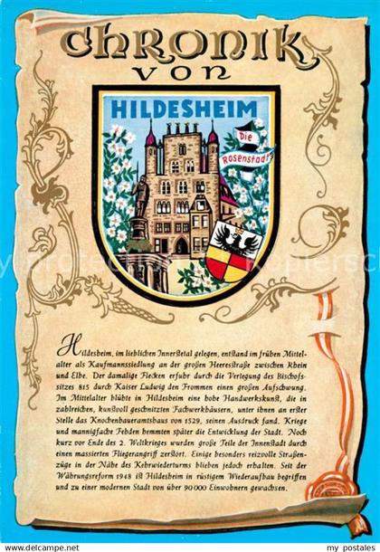 73230022 Hildesheim Schloss Chronik Hildesheim