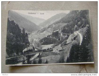 Höllental -ca 1905-10  train railway   D81216