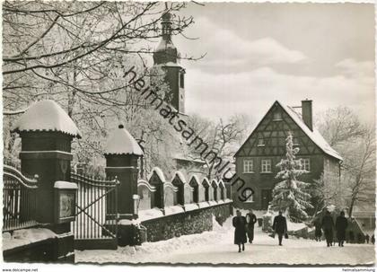 Hof - Lorenzkirche - Foto-AK Grossformat - Verlag R. Schwarzenbach Hof/Saale gel.